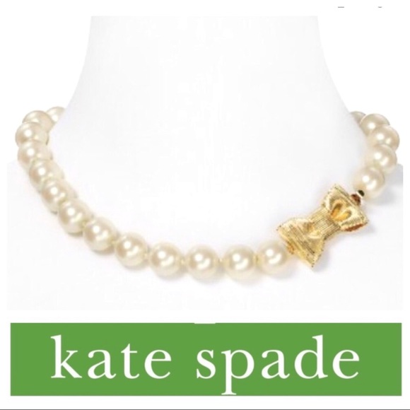 kate spade Jewelry - NWT KATE SPADE “All Wrap up in Pearls” NECKLACE